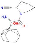 (1S,3S,5S)-2-[(2S)-2-Amino-2-(3-hydroxytricyclo[3.3.1.13,7]dec-1-yl)acetyl]-2-azabicyclo[3.1.0]hexane-3-carbonitrile hydrate(1:1)
