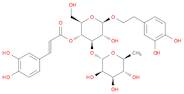 β-D-Glucopyranoside, 2-(3,4-dihydroxyphenyl)ethyl 3-O-(6-deoxy-α-L-mannopyranosyl)-, 4-[(2E)-3-(3,4-dihydroxyphenyl)-2-propenoate]