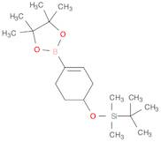 tert-Butyldimethyl((4-(4,4,5,5-tetramethyl-1,3,2-dioxaborolan-2-yl)cyclohex-3-en-1-yl)oxy)silane