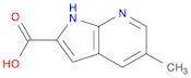 5-Methyl-1H-pyrrolo[2,3-b]pyridine-2-carboxylic acid