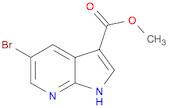 Methyl 5-bromo-1H-pyrrolo[2,3-b]pyridine-3-carboxylate