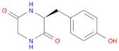 (S)-3-(4-hydroxybenzyl)piperazine-2,5-dione