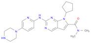 7-Cyclopentyl-N,N-dimethyl-2-[[5-(1-piperazinyl)-2-pyridinyl]amino]-7H-pyrrolo[2,3-d]pyrimidine-6-carboxamide