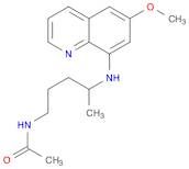 N-[4-[(6-methoxyquinolin-8-yl)amino]pentyl]acetamide