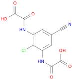 2-[2-chloro-5-cyano-3-(oxaloamino)anilino]-2-oxoacetic acid