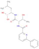 [(1R)-1-[[(2S,3R)-3-Hydroxy-2-[[(6-phenylpyridin-2-yl)carbonyl]amino]-1-oxobutyl]amino]-3-methylbutyl]boronic acid