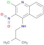 2-Chloro-N-(2-methylpropyl)-3-nitro-4-quinolinamine