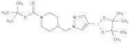 tert-Butyl 4-((4-(4,4,5,5-tetramethyl-1,3,2-dioxaborolan-2-yl)-1H-pyrazol-1-yl)methyl)piperidine-1-carboxylate