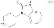 2H-Benzimidazol-2-one,1,3-dihydro-1-(4-piperidinyl)-, hydrochloride (1:1)