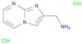 Imidazo[1,2-a]pyrimidine-2-methanamine, hydrochloride (1:2)