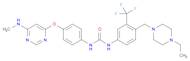 N-[4-[(4-Ethyl-1-piperazinyl)methyl]-3-(trifluoromethyl)phenyl]-N'-[4-[[6-(methylamino)-4-pyrimidi…