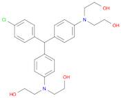 2-[[4-[[4-[Bis-(2-hydroxyethyl)-amino]-phenyl]-(4-chloro-phenyl)-methyl]-phenyl]-(2-hydroxy-ethyl)-amino]-ethanol