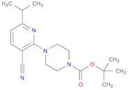 tert-butyl 4-(3-cyano-6-isopropyl-2-pyridinyl)tetrahydro-1(2H)-pyrazinecarboxylate