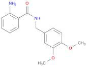 2-amino-N-(3,4-dimethoxybenzyl)benzenecarboxamide