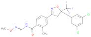 4-[5-(3,5-Dichlorophenyl)-4,5-dihydro-5-(trifluoromethyl)-3-isoxazolyl]-N-[(methoxyamino)methylene]-2-methylbenzamide