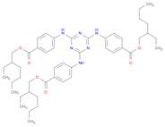 Benzoic acid, 4,4',4''-(1,3,5-triazine-2,4,6-triyltriimino)tris-,1,1',1''-tris(2-ethylhexyl) ester
