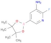 2-Fluoro-5-(4,4,5,5-tetramethyl-1,3,2-dioxaborolan-2-yl)-3-pyridinamine