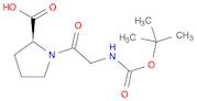 N-[(1,1-Dimethylethoxy)carbonyl]glycyl-L-proline