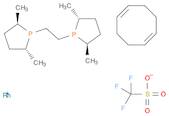 (-)-1,2-Bis[(2R,5R)-2,5-dimethylphospholano]ethane(1,5-cyclooctadiene)rhodium(I) trifluoromethanesulfonate