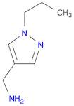 (1-propyl-4-pyrazolyl)methanamine