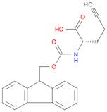 (2S)-2-[[(9H-Fluoren-9-ylmethoxy)carbonyl]amino]-5-hexynoic acid