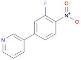 3-(3-Fluoro-4-nitrophenyl)pyridine