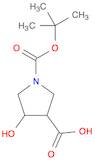 1-[(tert-Butoxy)carbonyl]-4-hydroxypyrrolidine-3-carboxylic acid