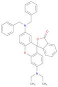 2'-(Dibenzylamino)-6'-(diethylamino)-3H-spiro[isobenzofuran-1,9'-xanthen]-3-one