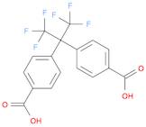4-[1-(4-carboxyphenyl)-2,2,2-trifluoro-1-(trifluoromethyl)ethyl]benzoic acid