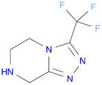 3-(trifluoromethyl)-5H,6H,7H,8H-[1,2,4]triazolo[4,3-a]pyrazine