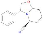 (3R,5S,8AR)-3-phenylhexahydro-2H-oxazolo[3,2-a]pyridine-5-carbonitrile