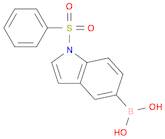(1-(Phenylsulfonyl)-1H-indol-5-yl)boronic acid