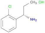 (1s)-1-(2-chlorophenyl)propylaMine-hcl
