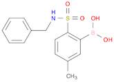 2-(N-Benzylsulfamoyl)-5-methylphenylboronic acid
