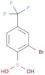 (2-Bromo-4-(trifluoromethyl)phenyl)boronic acid