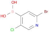 (2-Bromo-5-chloropyridin-4-yl)boronic acid