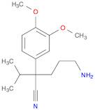(2RS)-5-Amino-2-(3,4-dimethoxyphenyl)-2-isopropylpentanenitrile