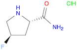 (2S,4R)-4-fluoropyrrolodine-2-carboxaMide HCl