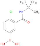 4-CHLORO-3-(T-BUTYLCARBAMOYL)PHENYLBORONIC ACID