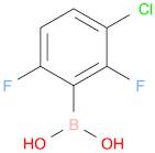 (3-Chloro-2,6-difluorophenyl)boronic acid