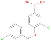 (3-Chloro-4-((3-chlorobenzyl)oxy)phenyl)boronic acid