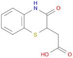 2-(3-Oxo-3,4-dihydro-2H-benzo[b][1,4]thiazin-2-yl)acetic acid
