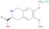 (S)-6,7-Dimethoxy-1,2,3,4-tetrahydroisoquinoline-3-carboxylic acid hydrochloride
