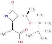 (R)-2-((2S,3S)-3-((R)-1-((tert-Butyldimethylsilyl)oxy)ethyl)-4-oxoazetidin-2-yl)propanoic acid