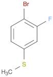 (4-Bromo-3-fluorophenyl)(methyl)sulfane