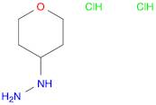 (Tetrahydro-2H-pyran-4-yl)hydrazine hydrochloride (1
