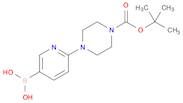 6-(4-N-BOC-PIPERAZINE-1-YL)-3-PYRIDINYL BORONIC ACID