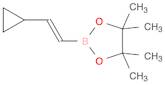 2-[(E)-2-cyclopropylethenyl]-4,4,5,5-tetramethyl-1,3,2-dioxaborolane
