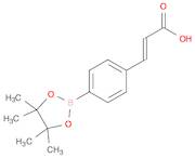 (E)-3-(4-(4,4,5,5-Tetramethyl-1,3,2-dioxaborolan-2-yl)phenyl)acrylic acid