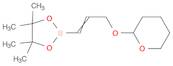 (E)-4,4,5,5-Tetramethyl-2-(3-((tetrahydro-2H-pyran-2-yl)oxy)prop-1-en-1-yl)-1,3,2-dioxaborolane
